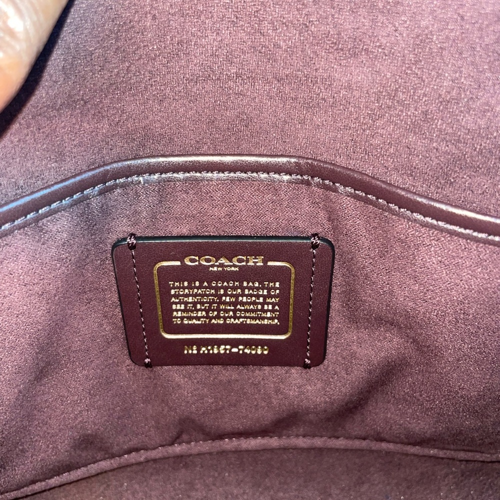 Coach Parker With Scallop Rivets Style No. 74090 - Picture 7 of 11